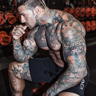 🔥 Fotos sensuales, portafolio de modelo  #24842 Modelo de tatuajes Michael Giovanni Rivera