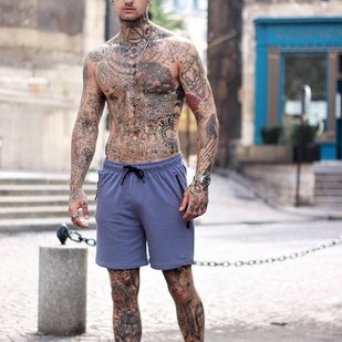 🔥 Fotos sensuales, portafolio de modelo  #24277 Modelo de tatuajes Danny Soar