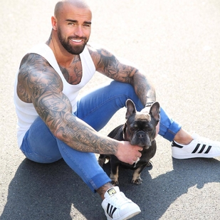 🔥 Fotos sensuales, portafolio de modelo  #24496 Modelo de tatuajes Clint Chadwick