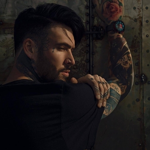 🔥 Fotos sensuales, portafolio de modelo  #25235 Modelo de tatuajes Ian Elkins