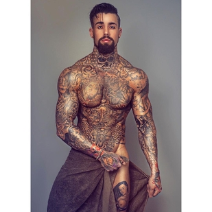 🔥 Fotos sensuales, portafolio de modelo  #25495 Modelo de tatuajes Chris Fleming