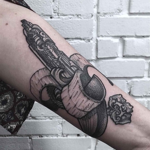 Negro  tatuaje #3290 | Tattoo Artist Mel (evgenymel,evgenii malgin)