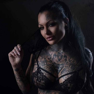 🔥 Fotos sensuales, portafolio de modelo  #13870 Modelo de tatuajes Mara Inkperial