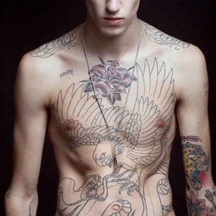 🔥 Fotos sensuales, portafolio de modelo  #13469 Modelo de tatuajes Miles Langford