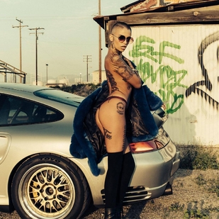 🔥 Fotos sensuales, portafolio de modelo  #25709 Modelo de tatuajes Leigh Raven