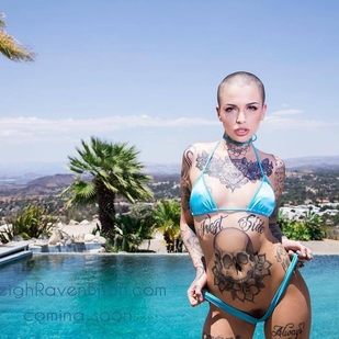 🔥 Fotos sensuales, portafolio de modelo  #25715 Modelo de tatuajes Leigh Raven