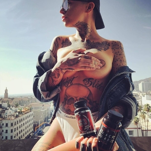 🔥 Fotos sensuales, portafolio de modelo  #25726 Modelo de tatuajes Leigh Raven