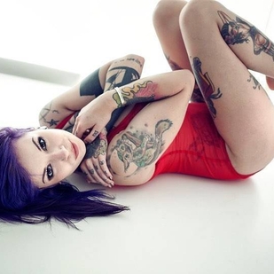 🔥 Fotos sensuales, portafolio de modelo  #32752 Modelo de tatuajes Rebecca Crow