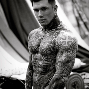 🔥 Fotos sensuales, portafolio de modelo  #32859 Modelo de tatuajes Andrew England