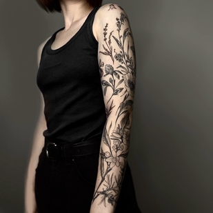 tatuaje #75072 | Tattoo Artist Aleksandra Gagarina