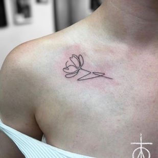 Fineline tatuaje #75358 | Tattoo Artist Claudia Fedorovici