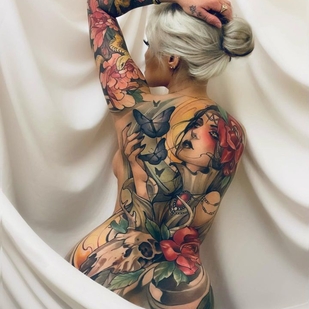 🔥 Fotos sensuales, portafolio de modelo  #75443 Modelo de tatuajes Quinn Vo