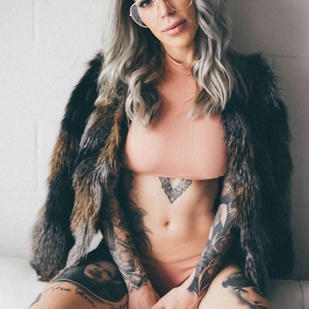 🔥 Fotos sensuales, portafolio de modelo  #15303 Modelo de tatuajes Lauren Hebert