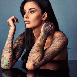 🔥 Fotos sensuales, portafolio de modelo  #15024 Modelo de tatuajes Lauren Houldsworth