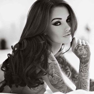 🔥 Fotos sensuales, portafolio de modelo  #15018 Modelo de tatuajes Lauren Houldsworth