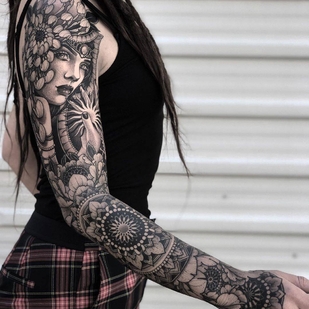 Femenino Negro  tatuaje #34148 | Tattoo Artist Jayce Wallingford