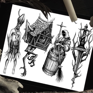 tatuaje #44260 | Tattoo Artist Zhenya Wiz