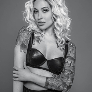 🔥 Fotos sensuales, portafolio de modelo  #45832 Modelo de tatuajes Adreena Angela