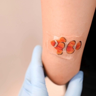 Femenino Color Miniatura tatuaje en Hombro #46274 | Tattoo Artist Dasol Kim