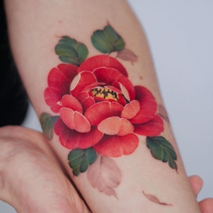 Femenino Color  tatuaje en Antebrazo #60066 | Tattoo Artist Svetlana Ehrt