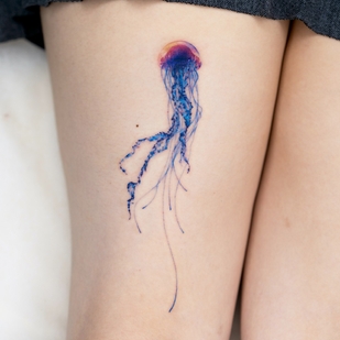 Femenino Color Acuarela tatuaje #60956 | Tattoo Artist Pokhy