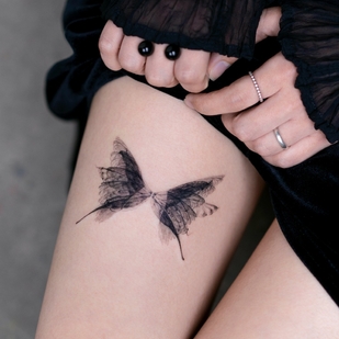 Femenino Color Acuarela tatuaje #60960 | Tattoo Artist Pokhy