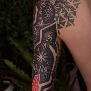 Masculino Color Ornamental tatuaje en Hombro #76918 | Tattoo Artist Ioann Leo ( LEO-VAN )