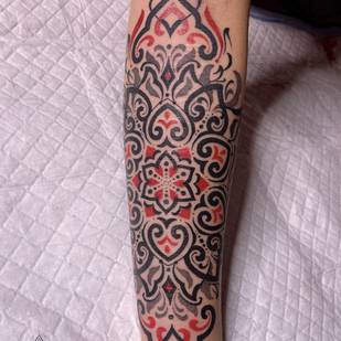 Femenino Color Ornamental tatuaje en Antebrazo #78551 | Tattoo Artist Ioann Leo ( LEO-VAN )