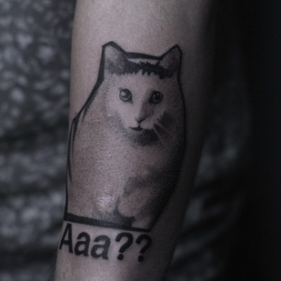 Masculino Negro Gráfico tatuaje en Antebrazo #81236 | Tattoo Artist Maxim zaycev_ink