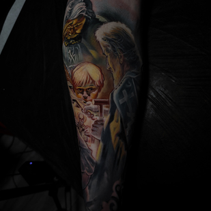 Color Retrato tatuaje #81550 | Tattoo Artist Dmitriy Varlakov