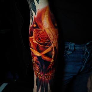 Color Realismo tatuaje #81551 | Tattoo Artist Dmitriy Varlakov
