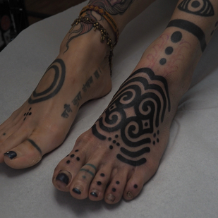 Negro Tribal tatuaje #81974 | Tattoo Artist Lilentatt