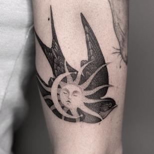 Negro Gráfico tatuaje #82272 | Tattoo Artist Anastasia Veresktt