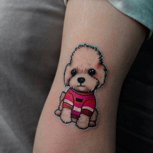 Femenino Color Estilo del Autor tatuaje en Hombro #82319 | Tattoo Artist Polina s Tatuina