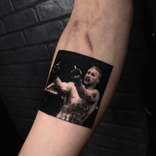 Masculino Negro Microrealismo tatuaje en Antebrazo #82331 | Tattoo Artist Polina s Tatuina