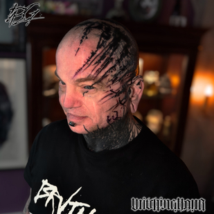 Blackwork tatuaje #82700 | Tattoo Artist Bobby Grey