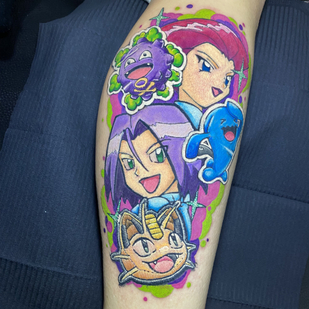 Femenino  Estilo del Autor tatuaje en Pierna #83241 | Tattoo Artist Layor Dau