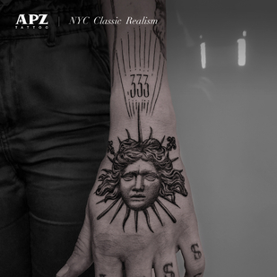 Femenino Negro y Gris Realismo tatuaje #85997 | Tattoo Artist Apz Tattoo