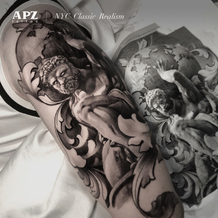 Masculino Negro y Gris Realismo tatuaje en Antebrazo #86026 | Tattoo Artist Apz Tattoo