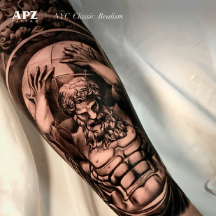 Masculino Negro y Gris Realismo tatuaje en Antebrazo #86028 | Tattoo Artist Apz Tattoo