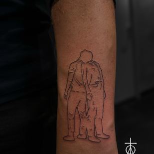 Negro Fineline tatuaje #87319 | Tattoo Artist Claudia Fedorovici