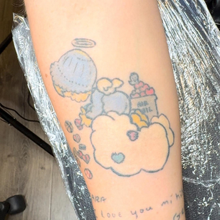 Femenino  Parche tatuaje en Antebrazo #89984 | Tattoo Artist Diego Conci