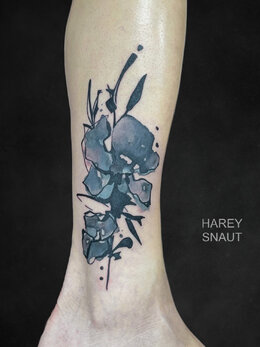 Watercolor tattoo