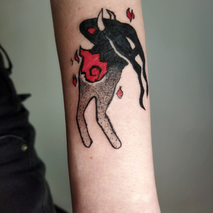 Femenino Color Pegatina tatuaje #90294 | Tattoo Artist Kira Akira