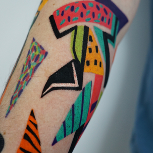 Masculino  Vanguardista tatuaje #83716 | Tattoo Artist Marta Kudu