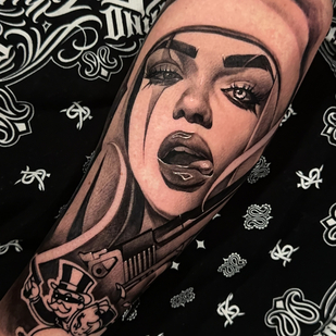 tatuaje #90889 | Tattoo Artist Spray Gun