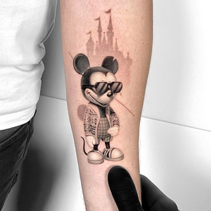 Negro y Gris  tatuaje #86654 | Tattoo Artist Vytautas Vy