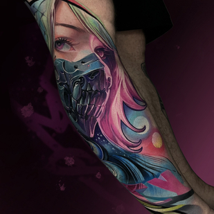 tatuaje en Pierna #84589 | Tattoo Artist Aleksandr Mayer