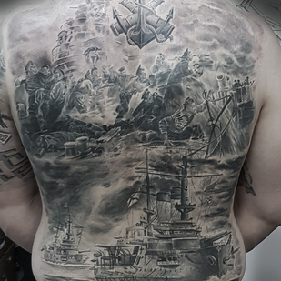 tatuaje #89509 | Tattoo Artist Des Fonteynes Georgiy Andreevich
