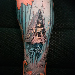 Masculino Color  tatuaje #89696 | Tattoo Artist Dmitriy Chikaev